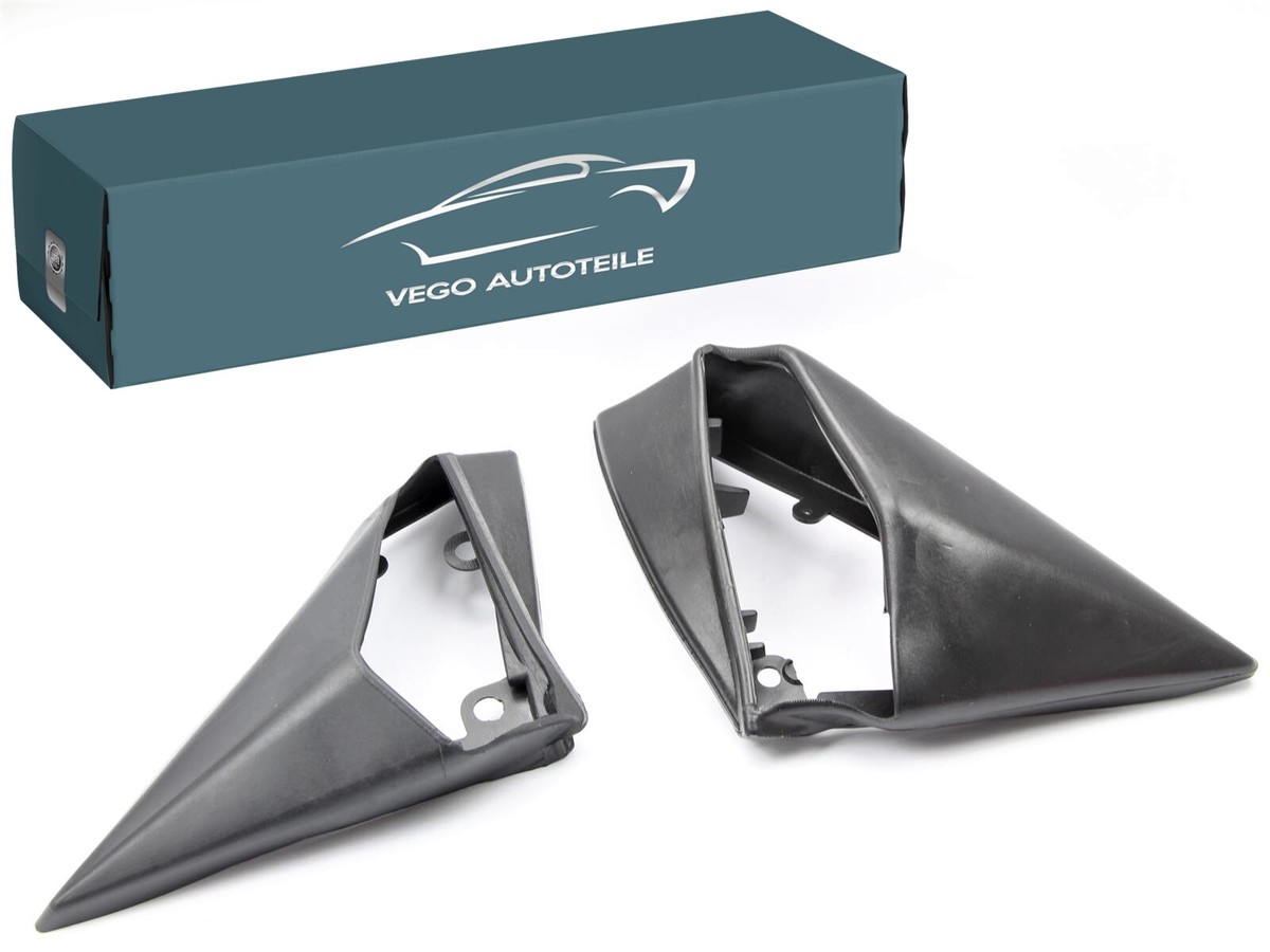 2 Stuks Zwarte Buitenspiegel Rubberen Afdichtingen Fit for Mercedes