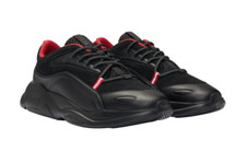 ZAPATO TENIS HUGO BOSS PARA HOMBRE NEGRO LEON RUNN FLEED 50523838006