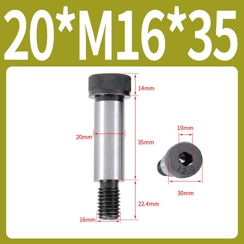 Shoulder Bolts Grade 12.9 Steel Socket Head Screw Half Thread Allen Key Screws - Imagen 152 de 168