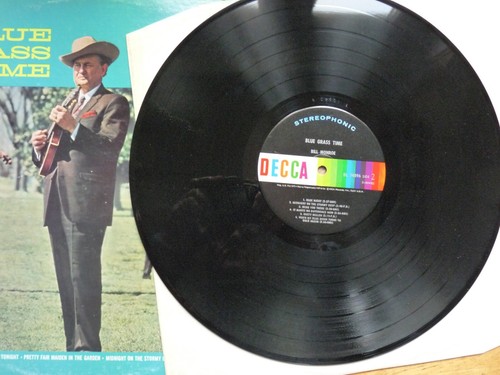 Bill Monroe Blue Grass Time US 1967 Decca – DL 74896 - Picture 5 of 6