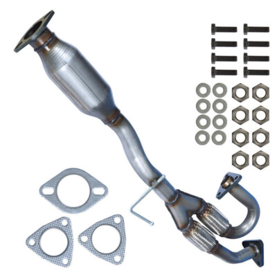 LABLT Exhaust Flex Y-Pipe Catalytic Converter For 2003-2007 Nissan Murano 3.5L