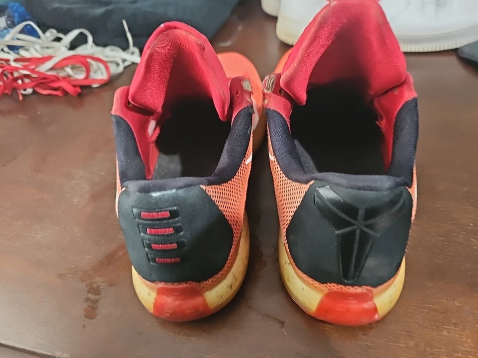 Nike Kobe 10 X Elite Majors Lava Hot Red Low Men’s Size 13 - Image 3 of 4