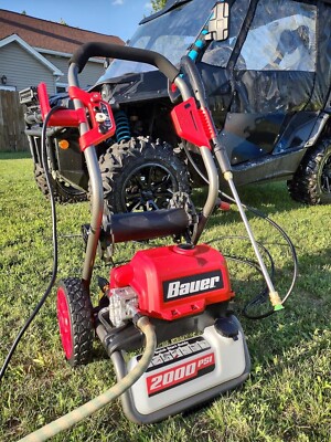 Bauer R2000 Bauer 2000 PSI Electric Brushless Max Performance Pressure Washer Tool ...