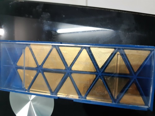 Inserto de carburo triangular 3/4 TN2000, espesor: 3,97 mm; TN 2000; TN2ooo - Imagen 2 de 3
