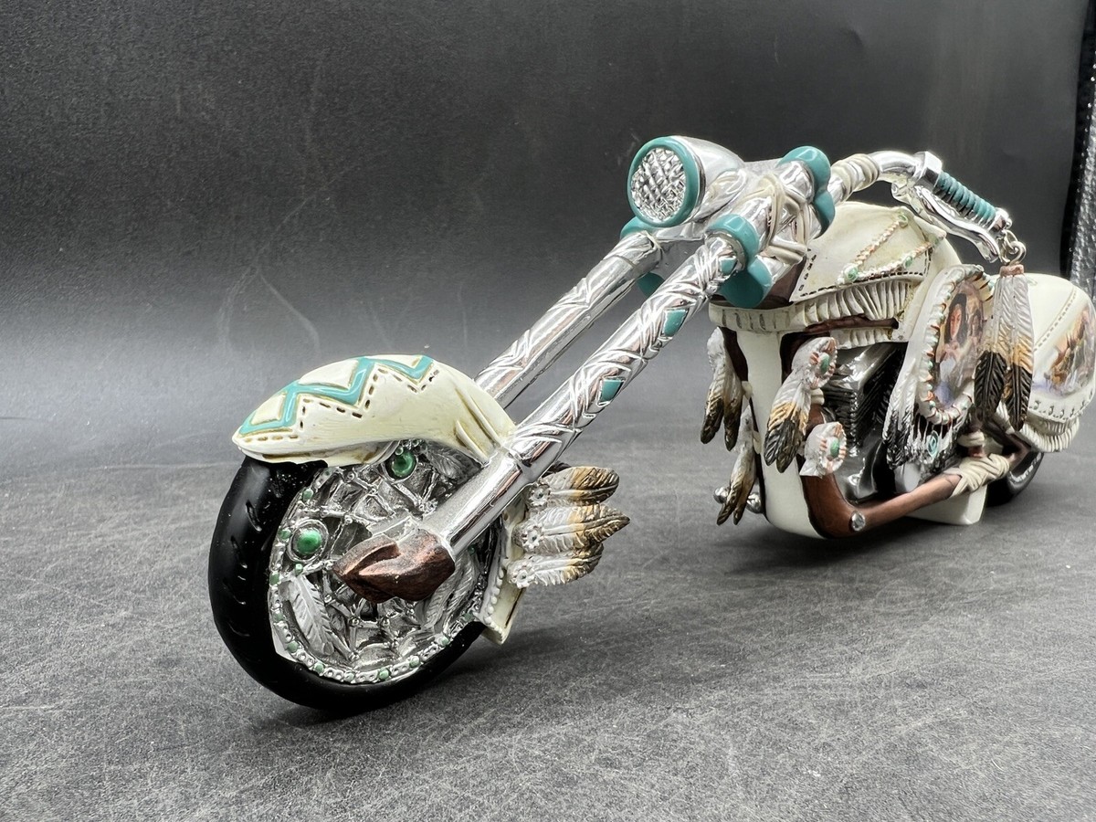 Bradford Exchange 'Dream On Down The Highway' Chopper Figurine Ltd