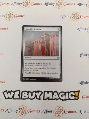 MTG | Heraldic Banner | ELD | Regular | Light Played  | English