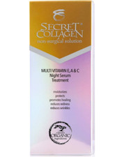 NIB SEALED: Secret Collagen Multivitamin E, A, C Night Serum Treatment