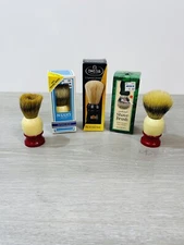 5 Vintage Surrey Omega Ever Ready C40 Shaving Brushes