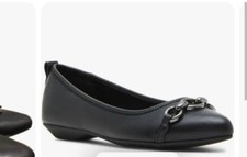 ANNE KLEIN LADIES FLAT STYLE BLACK AKODENNA SIZE 8 NIB 54.99
