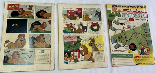 Walt Disney comic LOT Scamp no.14 Great Cat Family no.750 Lady and Tramp no. 629 - Picture 2 of 11