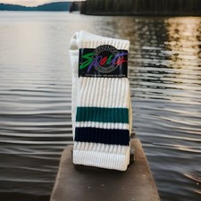 VTG Men's Socks 1980s Sports Weekender McGregor Cotton Blend Shoe Size 7-11 USA