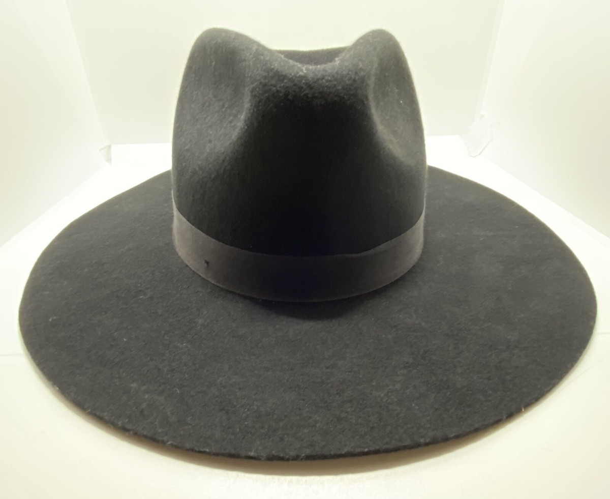 Biltmore For Madewell Montana Cowboy Felt Wool Hat Black  display picture 1