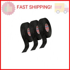 tesa 51608 Noise Damping PET Fleece Automotive Wire Harness Tape, Black, 19mm x