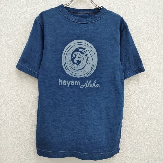 45R/45rpm hayama aloha discharge printing size 1 S/S T-shirt Tops 