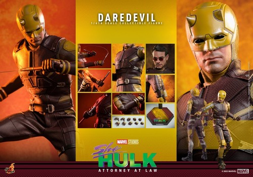ready ship Hot Toys TMS096 She-Hulk: Attorney At Law Daredevil 1/6 Action Figure - Picture 17 of 17