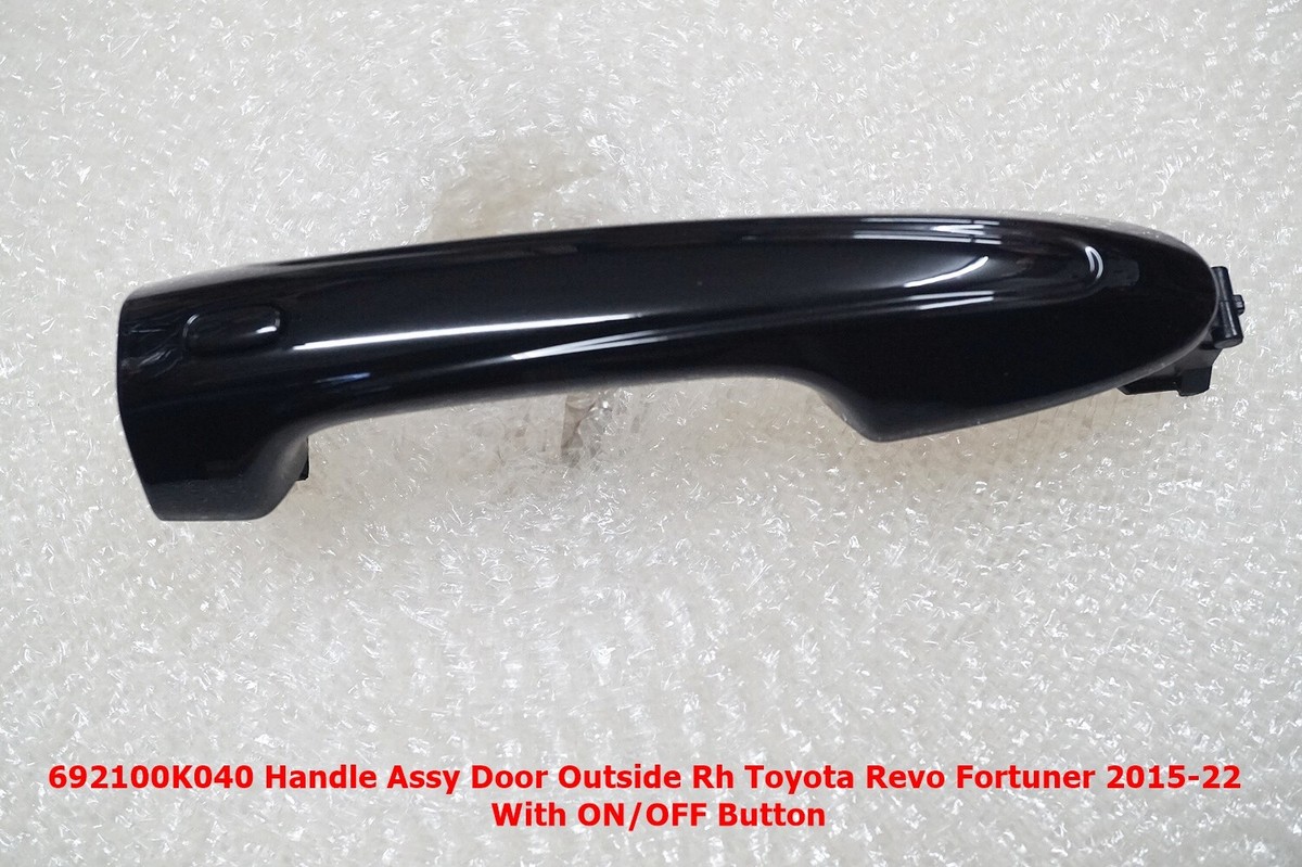 69210-0K040 Gloss Black Out Side Door Handle WITH ON/OFF Button