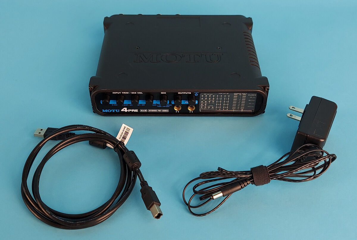 MOTU 4PRE AUDIO INTERFACE |010-6104019