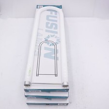 3 Pack 6" Fusion T8 Fluorescent Lamps U-Bend 83 CRI 4100 K Cool White 2800 LM
