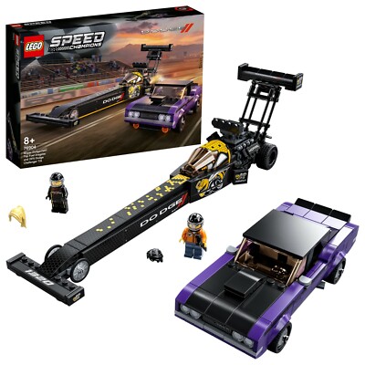 LEGO  Speed Champions 76904 Mopar Dodge//SRT Dragster & 1970 Dodge Challenger