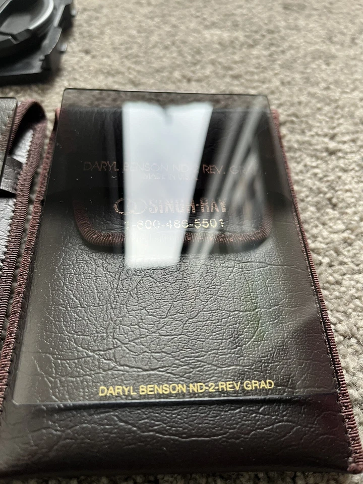 Singh-Ray Daryl Benson, Galen Rowell Square Filter Set With Mount, rrp $900 - Image 2 of 4