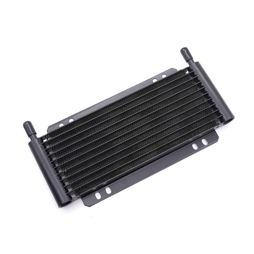US Car Radiator Aluminum Alloy Transmission Oil Cooler 11 Row Rapid Kit Modified - Foto 6 di 9