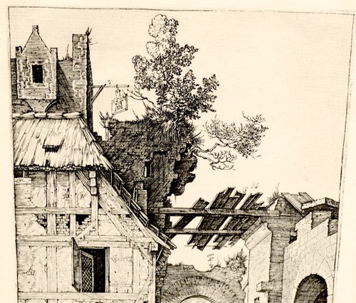Antique Print after Albrecht Durer – Man at the Well - Picture 4 of 9