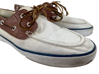 Polo Ralph Lauren Shoes Mens 11D White Rylander Canvas  display picture 3