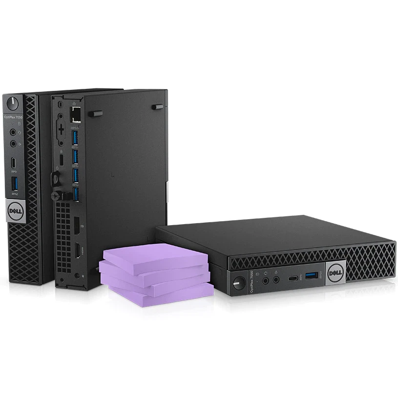 Dell OptiPlex 7050 Micro/Mini(Intel Core i5-6600T, 256GB NVMe + 1TB, 16GB DDR4 - Image 2 of 2