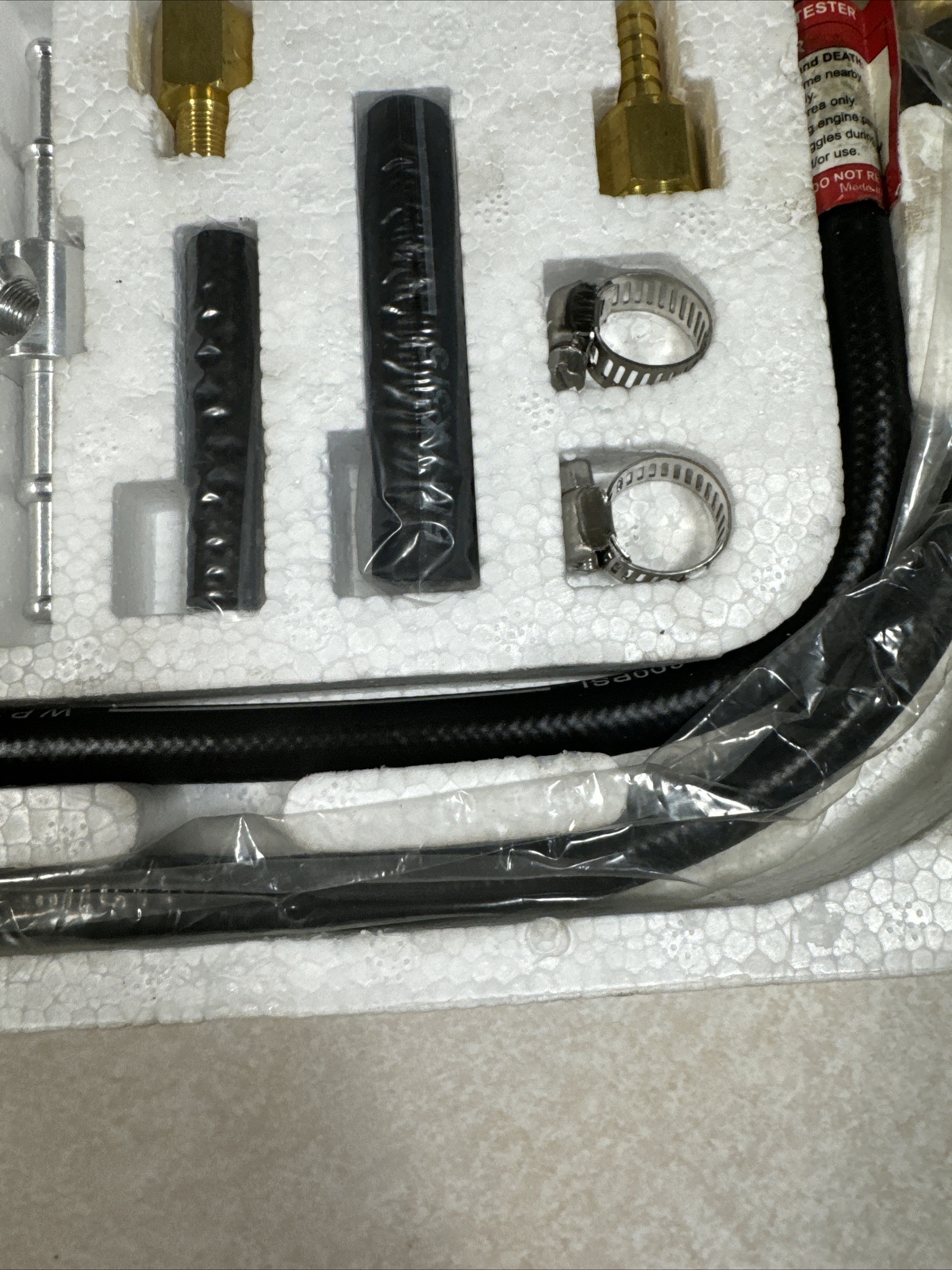 Pittsburgh Fuel Injection Pump Tester 0100 PSI Pressure 11 Piece Set