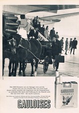 Gauloises Werbeanzeige Werbung Gauloises #1 &Uuml;G