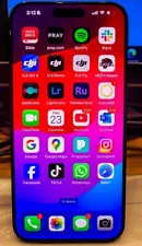 Apple iPhone 15 Pro Max - 256 GB - Blue (Verizon) with Tic Tok