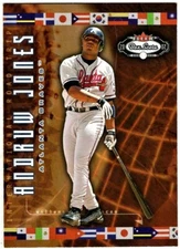 ANDRUW JONES - 2002 FLEER BOX SCORE INTERNATIONAL ROAD TRIP /2950