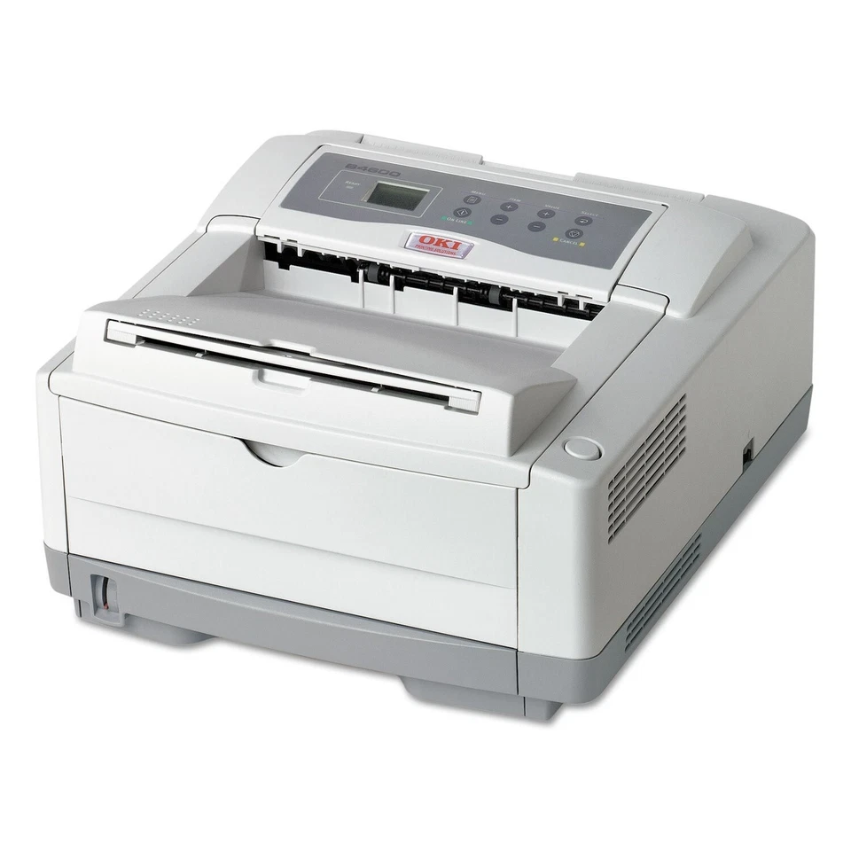 Oki B4600 A4 USB Parallel Mono Laser LED Printer 4600 01191401 REF W/WARRANTY - Image 2 of 4