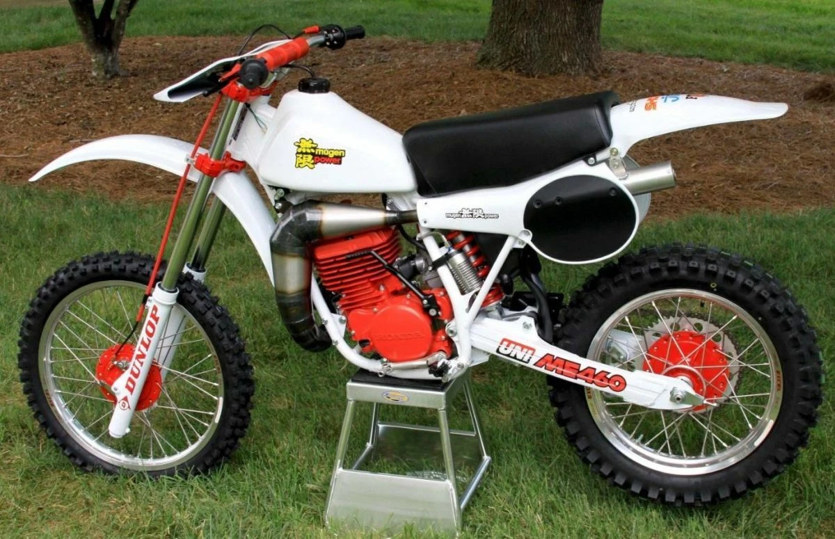 Set Mugen Power tank shroud decals CR RC 125 250 360 VMX AHRMA