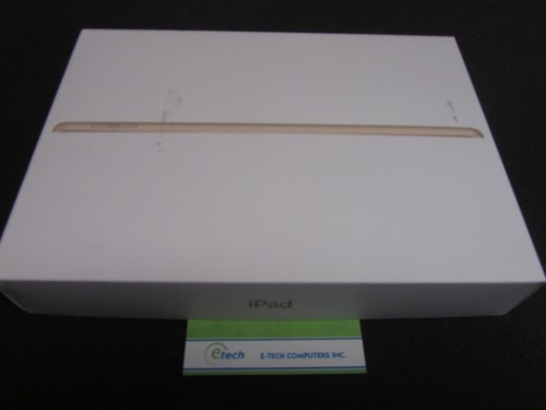MPGW2CL/A Apple iPad 9.7" 128 GB Wi-Fi Gold, Apple A9 Chip, Model: A1822 - Picture 1 of 5