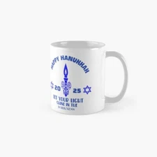 Happy Hanukkah 2025 Classic Mug , Gift For Family