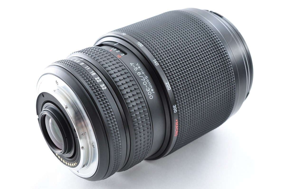 CONTAX Carl Zeiss バリオゾナー T 70-300 F4-5.6 Carl Zeiss Vario-Sonnar T* 70-300mm F/4-5.6 | LENS-DB.COM