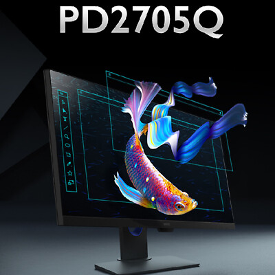 BenQ PD2705Q 27インチ IPS モニターディスプレイ PD2705Q｜27-inch 2K QHD sRGB HDR10 USB Type-C Designer