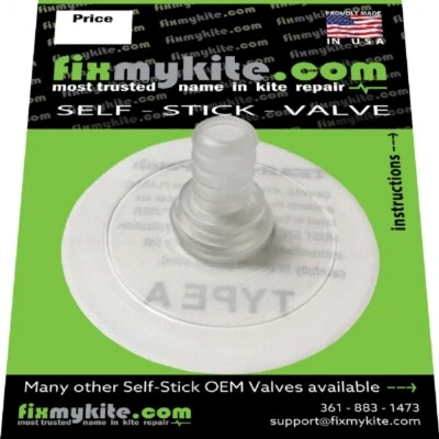 FIXMYKITE Duotone Kite Straight One Pump Strut Valve NEW