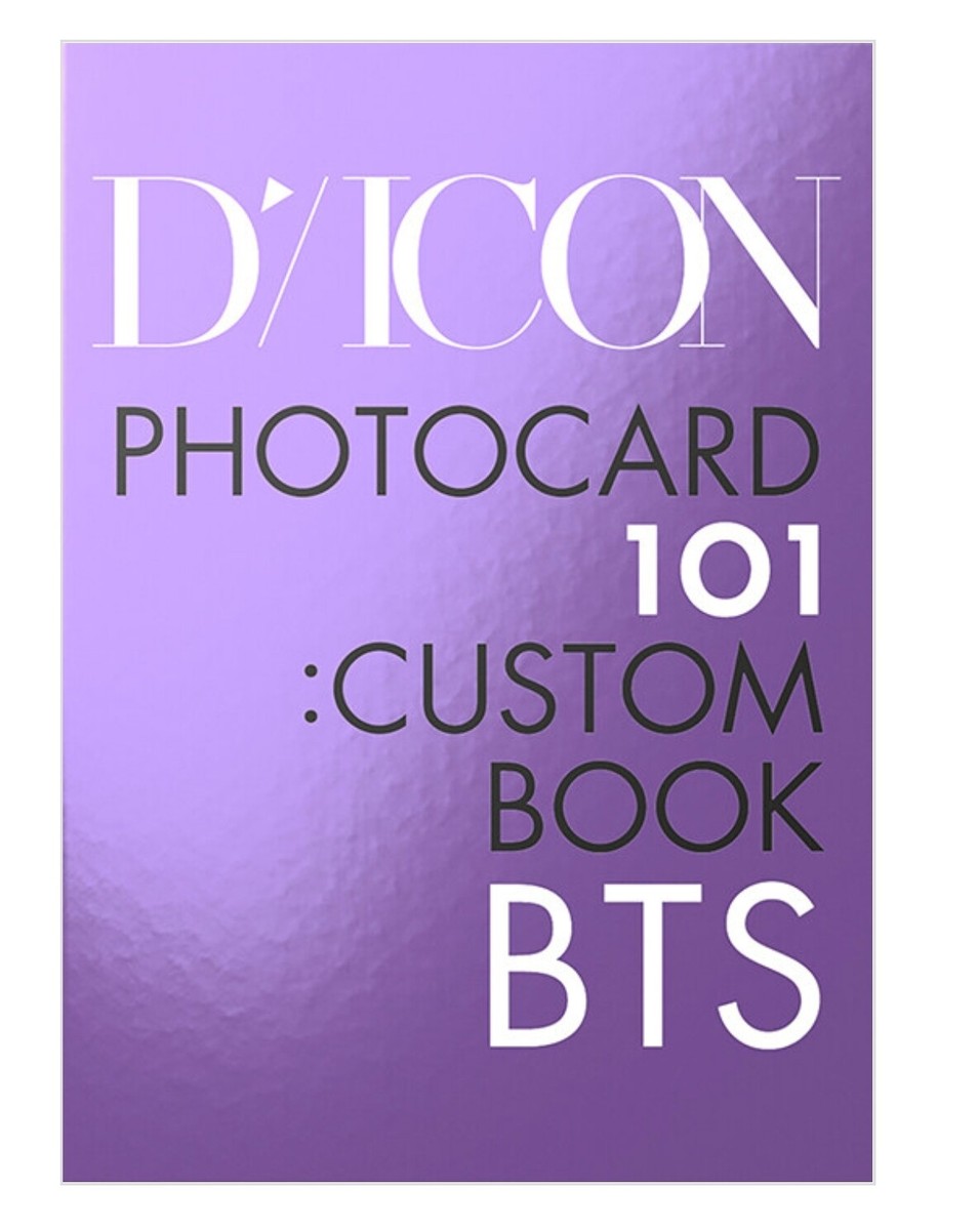 BTS DICON PHOTOCARD 101 CUSTOM BOOK BEHIND BTS 2018-2021 in USA | eBay