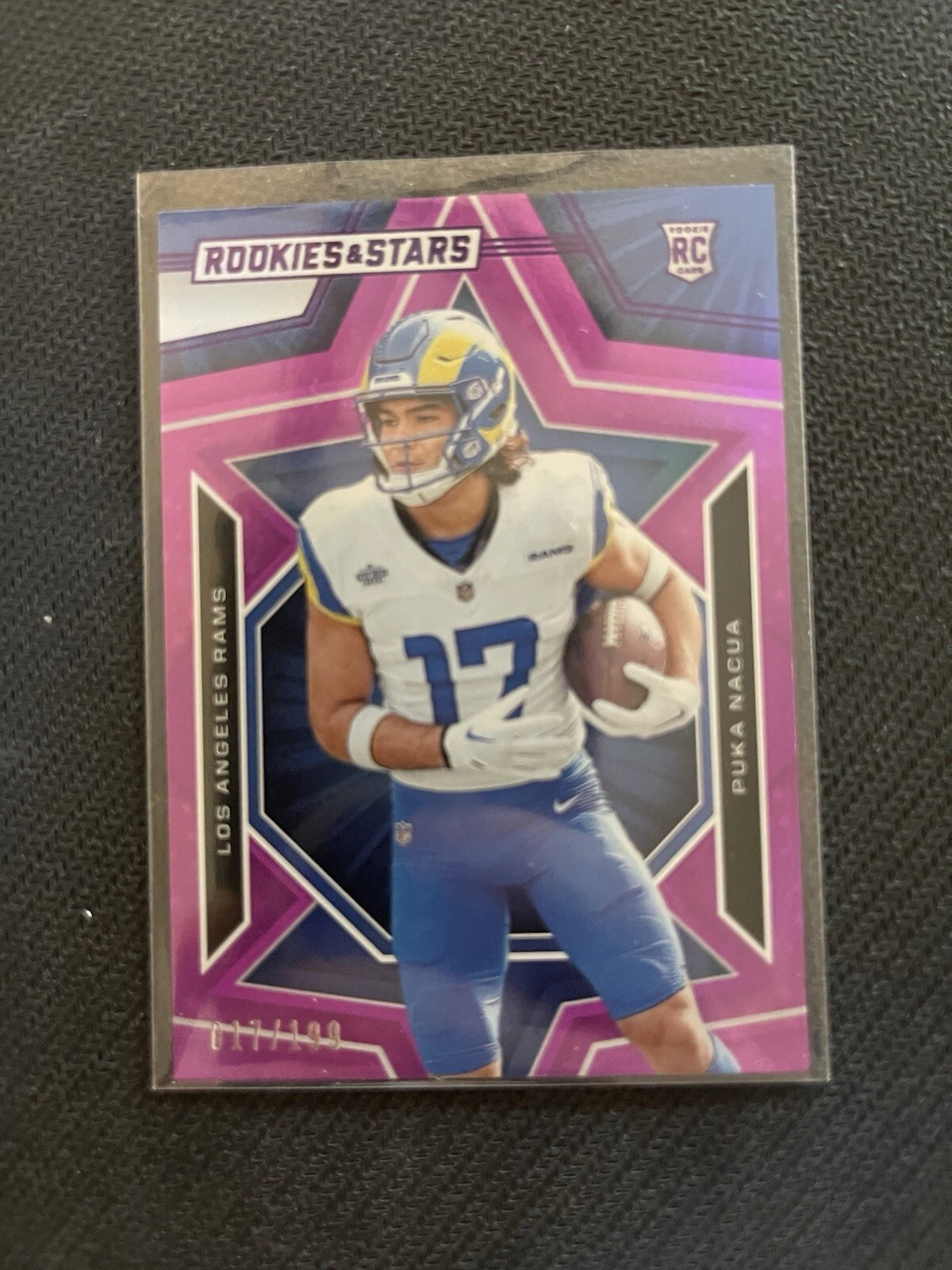 2023 Panini Rookies & Stars #158 Puka Nacua Purple #/199