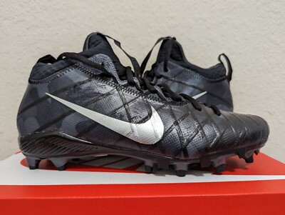 Nike Field General Football Cleat Black Gray White Untouchable - Main Image