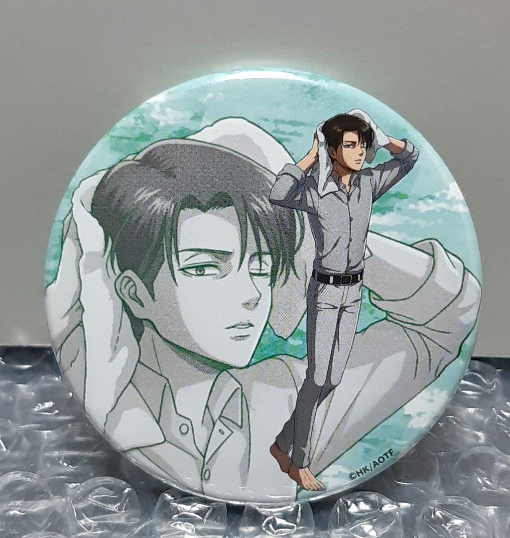 Attack On Titan Animate Limited Can Badge Levi