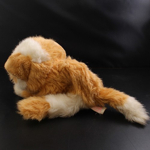 Tyco Kitty Kitty Kitten Tan White Plush Green Eyes - Hard Inside - Purr Works - Picture 4 of 5