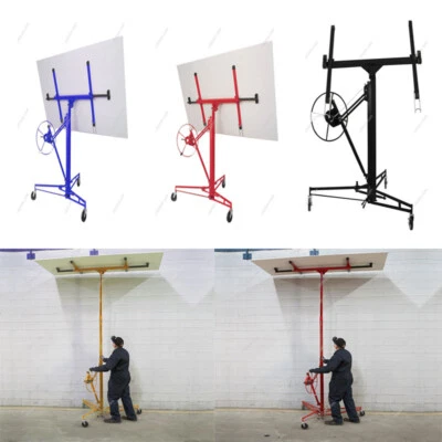 UKWAREHOUSESALES 16FT/11FT Lifter Tool Mobile Drywall Hoist Plaster Board Panel Sheet Lift Crane