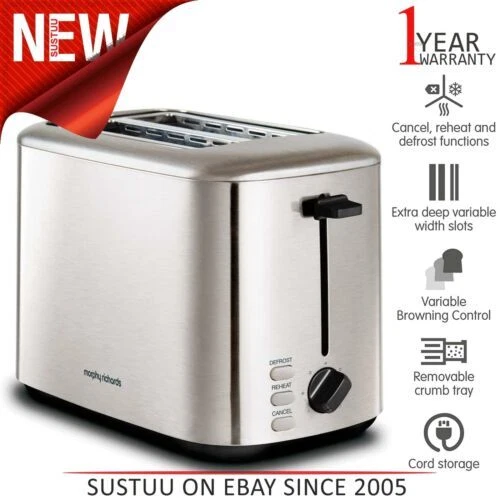 Morphy Richards Stainless Steel Toasters