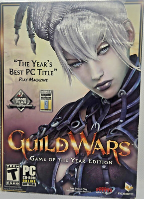 Guild Wars(Game of the Year Edition) 2005 PC CD-ROM Game for WIN 98/ME/2000/XP
