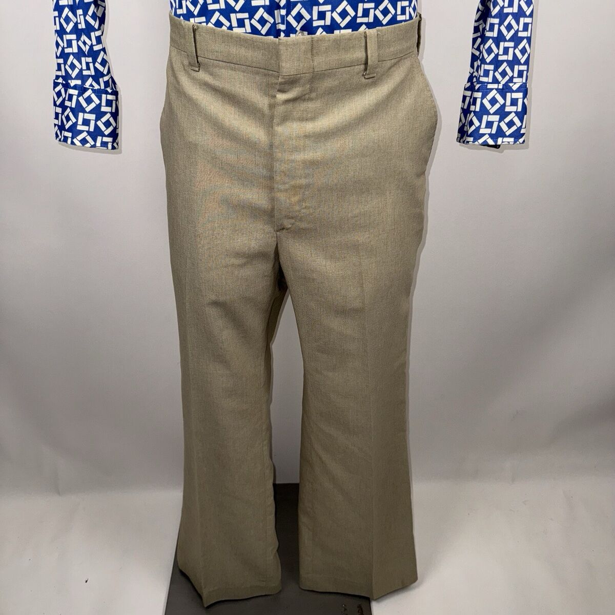 Vtg 70s Pants Mens 36 30 Mod Flare Leg Bell Bottom Disco Saturday Night Fever Vtg 70s Pants Mens 36 30 Mod Flare Leg Bell Bottom Disco Saturday Night Fever