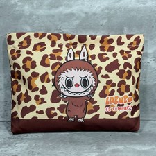 Pop Mart The Monsters Labubu 7 X 9 Storage Bag Zippered Make-Up Pouch New