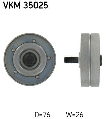 SKF Umlenk-/FüHrungsrolle, Keilrippenriemen VKM 35025 FüR Opel Honda-image